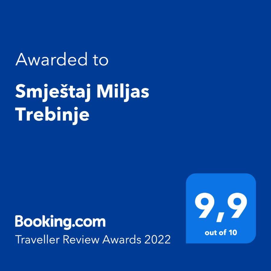 Smjestaj Miljas Trebinje Hotell Eksteriør bilde